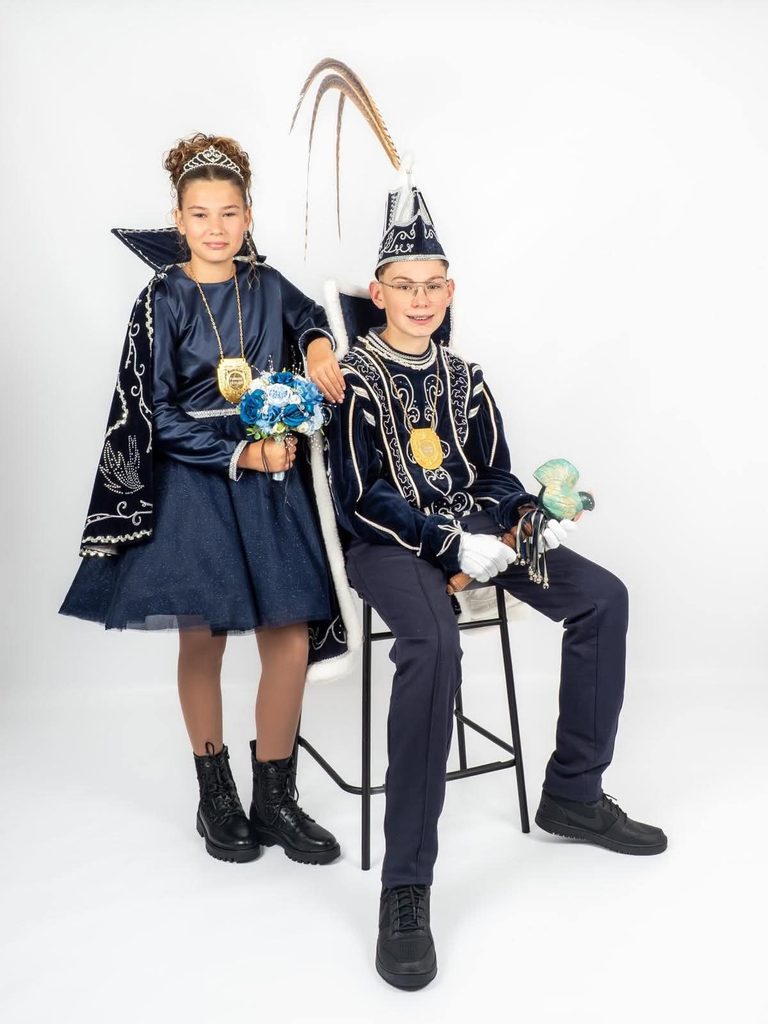 Oud Prinsen en Prinsessen justin en kaylinn
