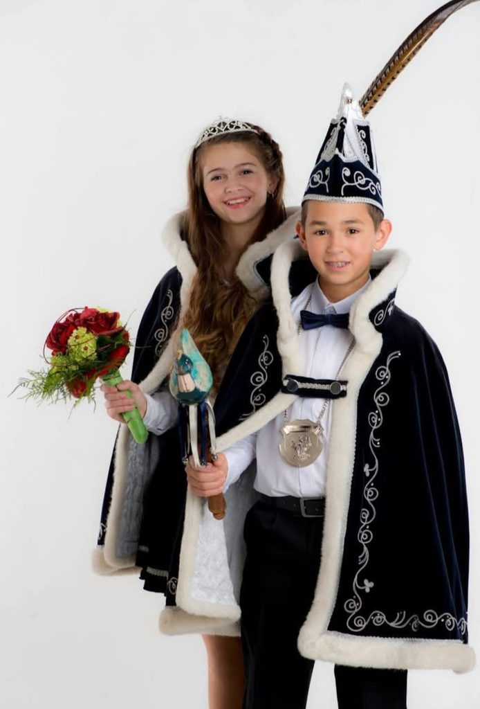 Oud Prinsen en Prinsessen mitchel en anna